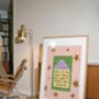 Cosy Home Family Art Print, thumbnail 4 of 4