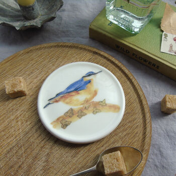 Nuthatch Bone China Coaster, 5 of 7