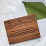 Personalised Wood Telegram, thumbnail 1 of 4