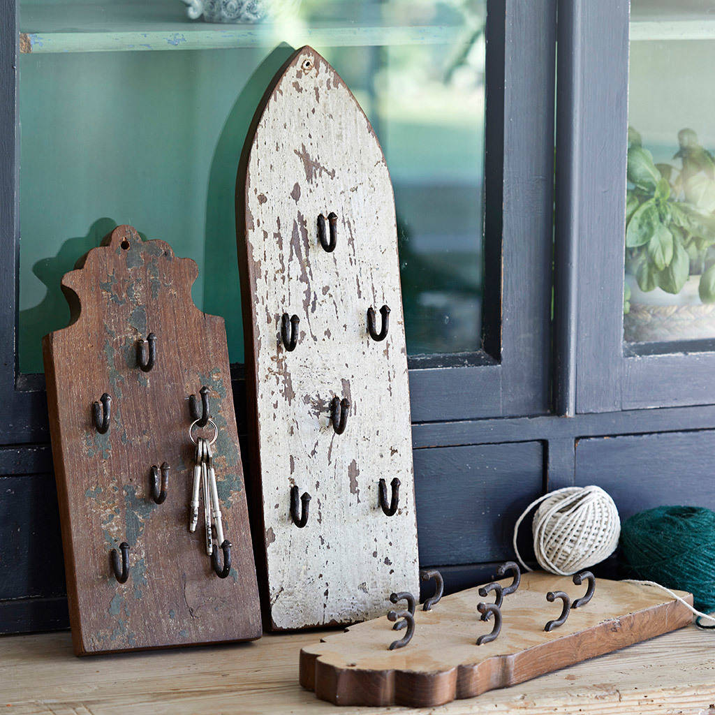 Wooden Key Hooks By Lovestruck Interiors