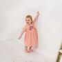 Personalised Baby Kids Rainbow Age Birthday Dress, thumbnail 3 of 12