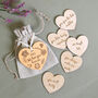 I Love You Because Personalised Mother's Day Tokens, thumbnail 2 of 2