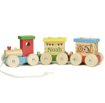 Personalised Circus Toy Train, 5 of 7