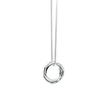 Silver Russian Ring Necklace, 4 of 12