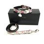 Clifton Multi Rainbow Floral Collar And Lead, thumbnail 2 of 3