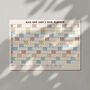 2026 Year Wall Planner | Personalised Calendar, thumbnail 3 of 6