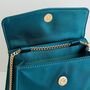 Morning Song Kingfisher Mini Teal Tote, thumbnail 8 of 9
