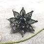 Vintage Style Flower Brooch, thumbnail 1 of 12