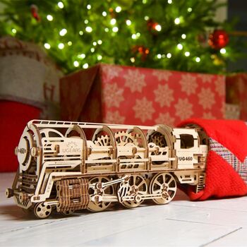 Build Your Own Moving Model Steam Locomotive By U Gears, 10 of 12