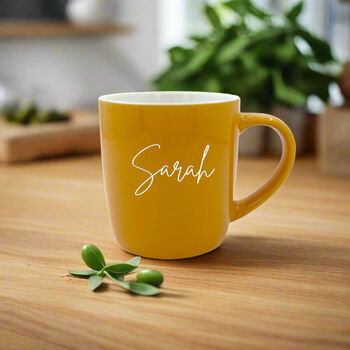 Personalised Stoneware Mug, 2 of 4