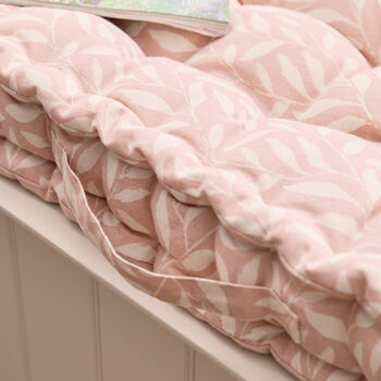 Botanical Blush Reversible Bench Cushion, 4 of 5