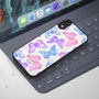 Watercolour Butterflies iPhone Case Personalised, thumbnail 2 of 2