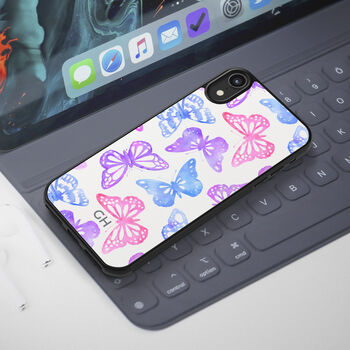 Watercolour Butterflies iPhone Case Personalised, 2 of 2