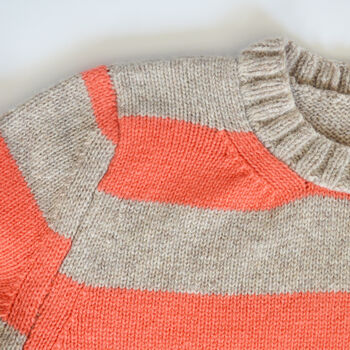 Stripe Sweater Knitting Kit, 6 of 10