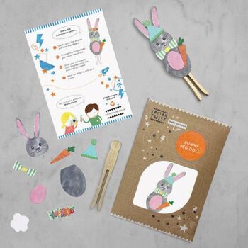 Child's Easter Craft And Treat Gift Set, 8 of 9