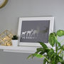 Personalised Stag Family Foil Print, thumbnail 1 of 6