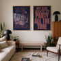 My Girl Wants To Party All The Time Print | Typographic Poster | Wall Art | Aesthetic | Trendy | Club | Raving | Music | House Music, thumbnail 10 of 11