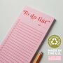 To Do List Pad | Pink And Red, thumbnail 4 of 5
