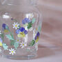Hand Painted Pansie Bedside Carafe Set, thumbnail 4 of 6