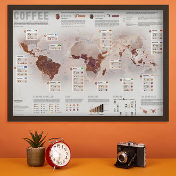 Coffee World Map, 5 of 7