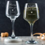 Personalised Mum Wine Glass, thumbnail 3 of 3