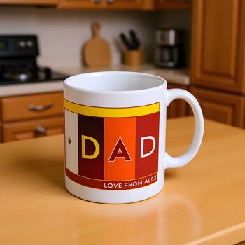 Personalised Mug For Dad With Messages Gift, 9 of 9