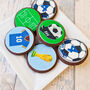 Personalised Football Cookie Gift Box, thumbnail 1 of 10