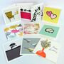 Luxury Box Set Of 20 Mixed Contemporary Greeting Cards, thumbnail 3 of 3