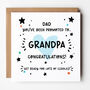 Promoted To… New Grandfather Card, thumbnail 1 of 2