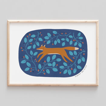 Spring Hare A4 Illustrated Art Print, 4 of 4