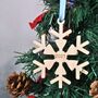 Snowflake Special Date Decoration, thumbnail 1 of 6