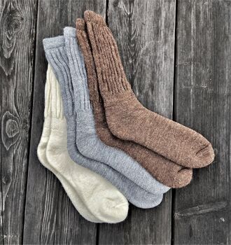 Cosy Alpaca Lounge Socks, 11 of 11