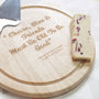 Personalised Friends Quote Cheese Board, thumbnail 1 of 5