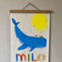 Whale Personalised Name Print, thumbnail 11 of 12