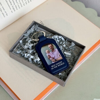 Personalised Message Photo Keyring, 4 of 4