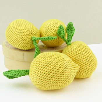 Lemon Crochet Toy, 3 of 8