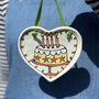 Personalised Hanging Heart, thumbnail 5 of 6