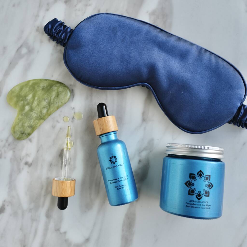 Vegan Self Care Beauty Pamper Hamper By Aura Organics Cosmetics