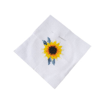 The Beekeeper Sunflower Design Cross Stitch Kit, 4 of 4