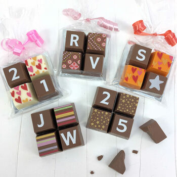 Personalised Chocolate Wedding Favour, 3 of 4
