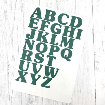 Alphabet Wall Stickers, 6 of 7