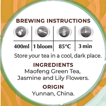 Jasmine Fairies Flowering Tea 10 Bloom Tin, 4 of 4