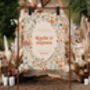 Personalised Vintage Floral Wedding Sign, thumbnail 2 of 2