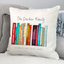 Personalised Book Family Edition Cushion, thumbnail 3 of 5