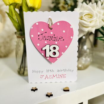 Personalised 18th Birthday Gift For Her And Card, 5 of 7