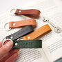 Personalised Italian Leather Keyring, thumbnail 4 of 9