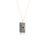 Matching Earrings And Necklace Set | Black And White, thumbnail 8 of 10