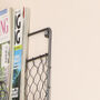 Contemporary Three Compartment Magazine Rack, thumbnail 4 of 7
