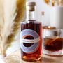 Personalised Bold Initial Banner 500ml Bottle Of Rum, thumbnail 1 of 2