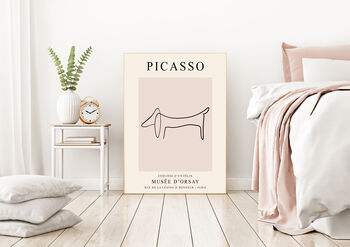 Picasso Dog Exhibition Print, 2 of 4